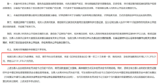 中信证券前员工偷看(🚓)高毅邓晓峰持仓，用老婆和小姨子账户买股票被查